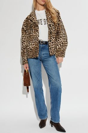 Anine Bing Flynn Jacket, Womens, Beige