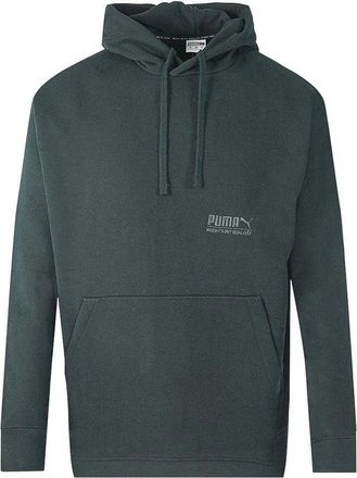 Puma Heren Classics Zwaargewicht Hoodie (Zwart)
