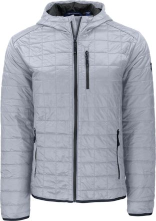 Cutter & Buck Rainier Primaloft Eco Mens Full Zip Hooded Jacket