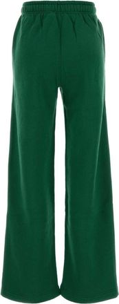 Polo Ralph Lauren Womens Green Cotton Blend Joggers Bushgreen Exterior: Polyester Pantaloni Trousers