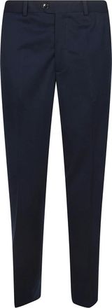 Circolo 1901 Pantalone Chino Piquet - Heren - Chinos - Blauw - XL - Katoen - Broeken