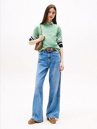 Tommy Hilfiger Claire Coolmax High Rise Wide Jeans