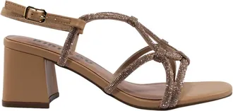 Bibi Lou Elegante Nude Sandalen voor Vrouwen - Dames - Sandalen met hakken - Bruin - 36 EU - Schoenen