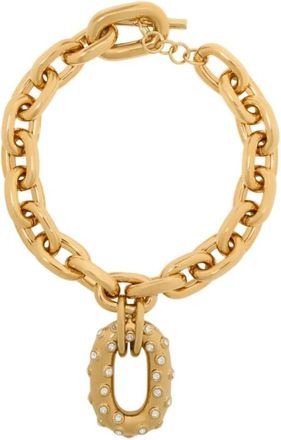 Paco Rabanne Accessoires, Dames, Geel, ONE Size, Ketting