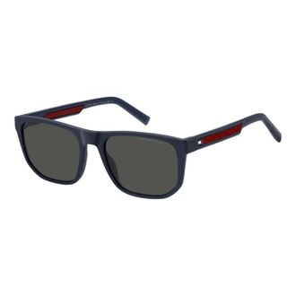 Tommy Hilfiger Sunglasses, male, Blue, 56 MM, Sunglasses