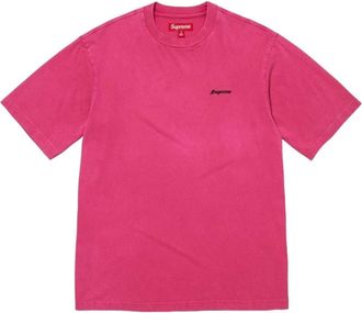 SUPREME SS26 Washed S/S T-Shirt Magenta SUP-SS26-306-PNK