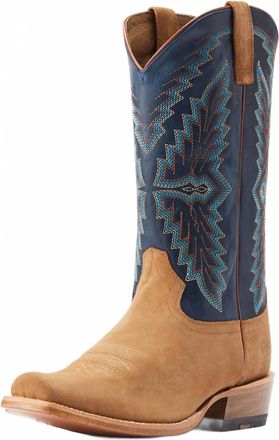 Ariat Mens Futurity Showman Cowboy Boot In Dijon Roughout