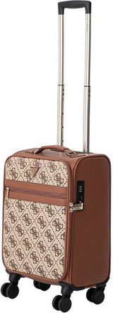 Guess Womens Travel Bag Cognac Logo Polyester - Travel-Bags