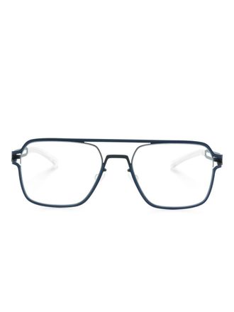 Mykita Jalo square-frame glasses - Blue