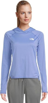 The North Face Sunriser Hoodie Womens Clothing Virtual Blue : MD, Polyester