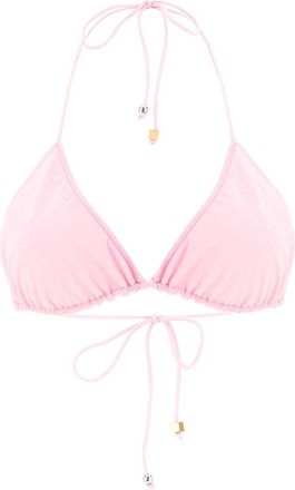 Jacquemus Le Haut De Plage Triangle Bikini Top - Dames - Bikinis - Roze - S - Badmode