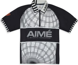 Aim&eacute; Leon Dore Multicolor NB Zip Polo