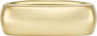 Fossil Womens Heritage D-Link Glitz Gold-Tone Stainless Steel Signet Ring, JF04586710