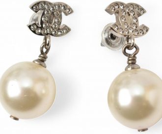 Chanel gold Plating Stud Earrings (Pre-Owned)