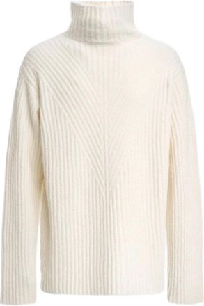 Malo Truien & Vesten, Heren, Beige, XL, Kasjmier, Collo Alto Coste