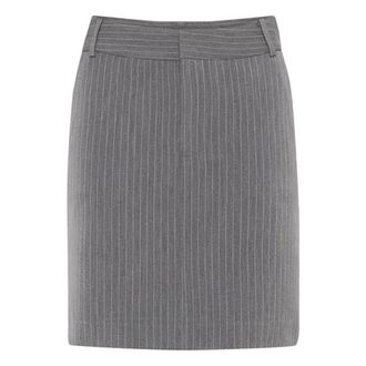 Gestuz Dames, Rokken, Grijs, Maat: 2XL Viscose