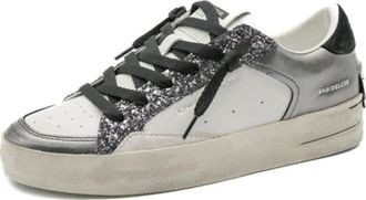 Crime London Deluxe Damesschoenen Aw 24 - Dames - Sneakers - Grijs - 38 EU - Schoenen