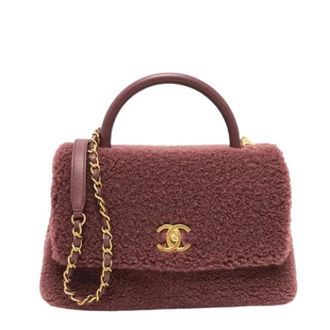Chanel Pre-owned Vintage Schoudertas - Dames - Pre-owned - Rood - Maat: ONE Size Leer