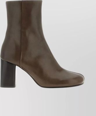 Christophe Lemaire leather ankle boots