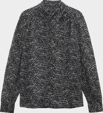 Rag & Bone Emmy Long-Sleeve Blouse
