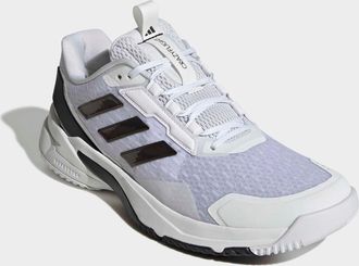 adidas Handballschuh ADIDAS PERFORMANCE CRAZYFLIGHT 6 HALLEN, Herren, Gr. 44,5, cloud wei&szlig;, core schwarz, ftwr wei&szlig;, Synthetik, Textil, Schuhe Handballschuh,