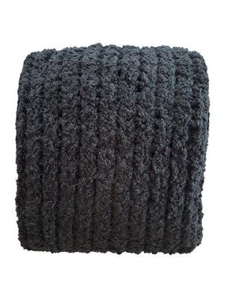 Anaya with Love Oversized Plush Chenille Sweater Throw in Charcoal Grey at Nordstrom