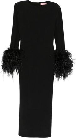 Twentyfourhaitch Feestjurk - Dames - Feestkleedjes - Zwart - XL - Kleedjes