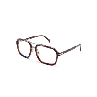 Eyewear by David Beckham Glasses, male, Brown, 56 MM, Db7128 6C5 Optical Frame