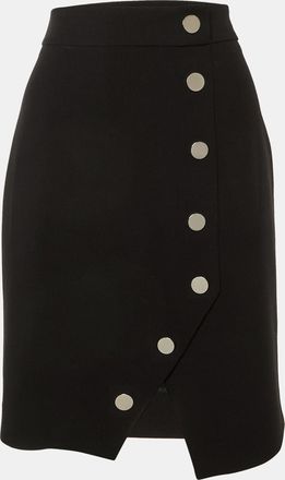 Maje Black Crepe Jipa Pencil Skirt