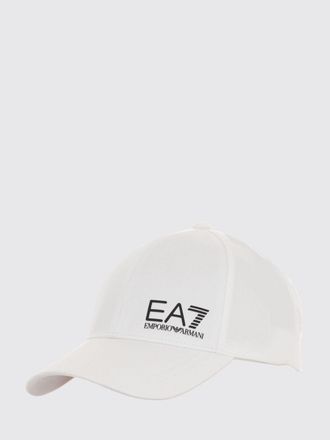 Emporio Armani Cappello in cotone con stampa logo