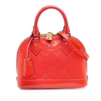 Louis Vuitton Alma Bb Pated Leer Schoudertas