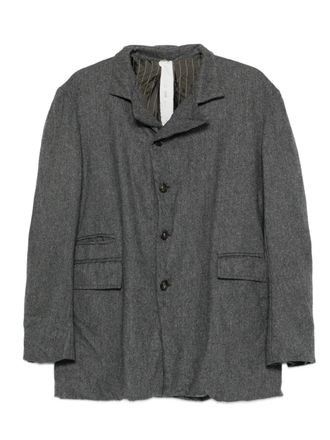 Ricorrrobe button-fastening jacket - men - Wool - L - Grey