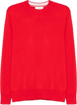 arch4 Maglione girocollo in cashmere - Rosso