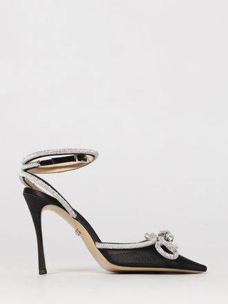 Mach & Mach Pump Mach & Mach in nylon a rete con strass