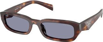 Prada PR B06S 15W03N 53mm Womens Rectangle Sunglasses