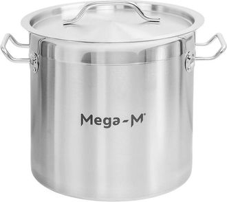 OEM Olla Alta Para Catering Con Tapa Mega-m Pro 12 L &Oslash; 25 Cm X H 25 Cm N