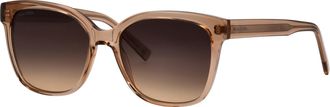 Marc O'Polo Sonnenbrille MARC OPOLO Modell 506235, Damen, champagner, transparent, durchscheinend, leicht gl&auml;nzend, Sonnenbrillen Sonnenbrille, Form Butterfly, Lo