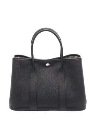 Herm&egrave;s 2024 Negonda Garden Party TPM tote bag - women - Calf Leather - One Size - Black