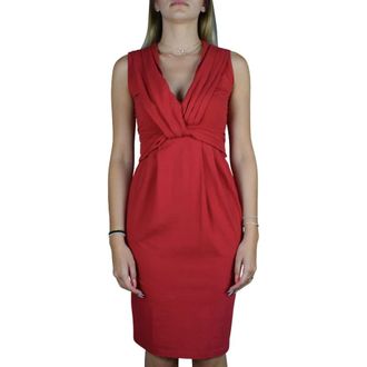 Prada Dames, Jurken, Rood, Maat: M Katoen