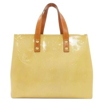 Louis Vuitton Pre-owned Handbags, female, Beige, Size: ONE SIZE Pre-owned Vernis Handbag