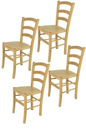Tommychairs Tommychairs Set 4 Sillas Venice En Haya Color Natural