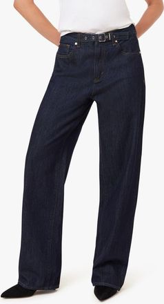 Habitual Wythe Belted Straight Leg Jeans in Rinse at Nordstrom, Size 28