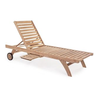 Konte Design Tumbona de madera de teca de alta calidad