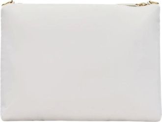 Braccialini Beth Puffy Mini Clutch - Dames - Tassen - Wit - Maat: ONE Size