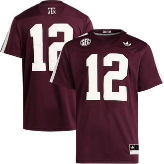 adidas Mens adidas 12 Maroon Texas A&M Aggies Premier Strategy Jersey at Nordstrom, Size Xxx-Large