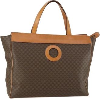 Celine Pre-owned Plastic Tote Bag - Dames - Vintage Shopper - Bruin - ONE Size - Vintage