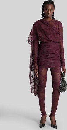 Andamane Xenia Lace Mini Dress