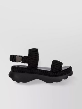 Moncler braided sandals