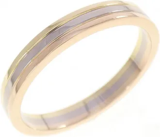 Cartier Pink Gold White Gold Yellow Gold Yellow Gold (18K) Pink Gold (18K) White Gold (18K) Band Ring (Pre-Owned)