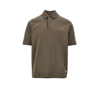 Emporio Armani Cotton jersey polo shirt Man S